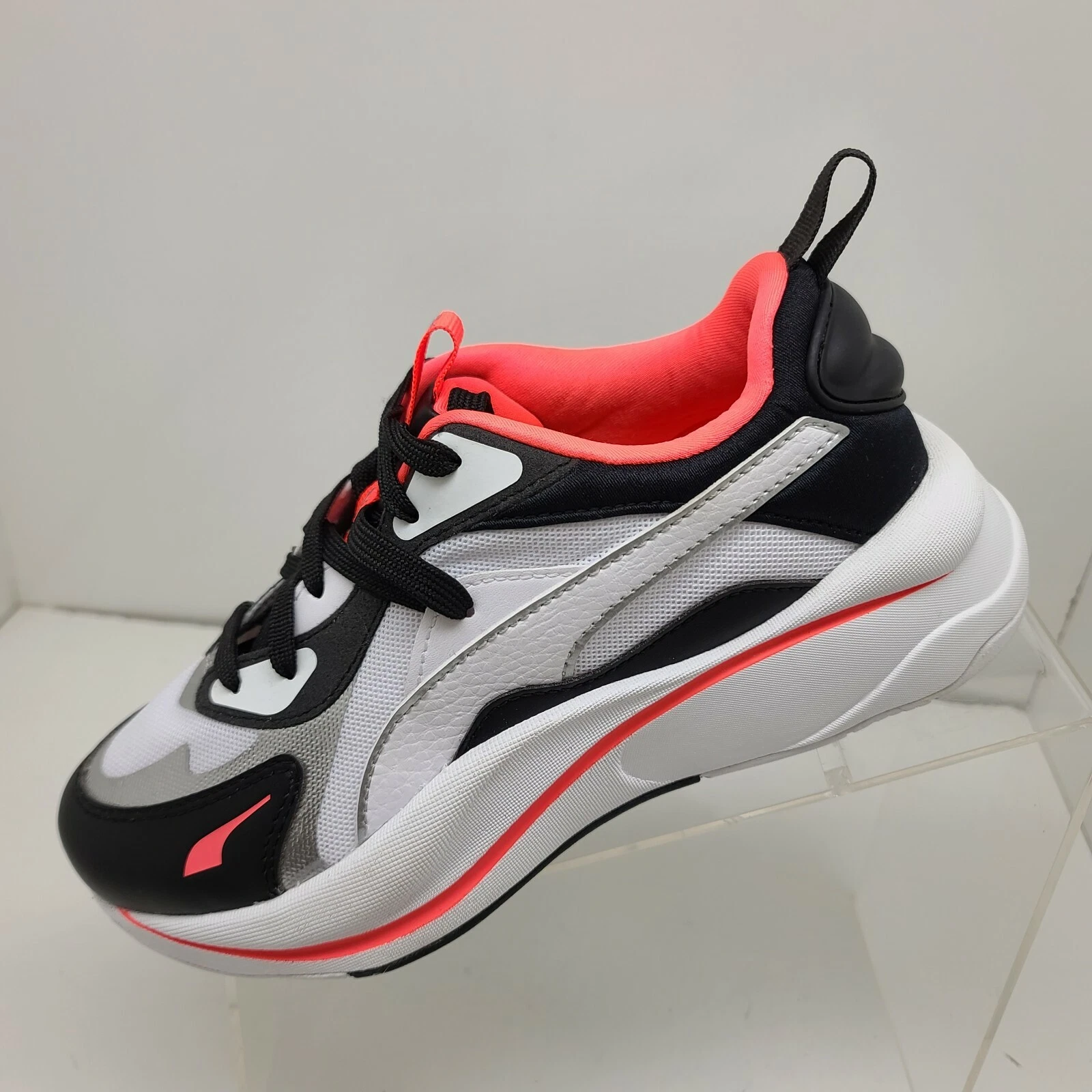 Puma Rs Curve Glow scarpe sneakers donna casual nero bianco taglia 6 5