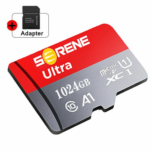 1 TB Karta pamięci Micro SD SDXC Uniwersalna karta flash 4K TF Klasa 10 z adapterem - Zdjęcie 10 z 11
