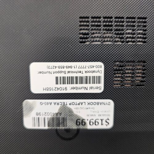 Dynabook Tecra A40-G 128GB SSD 14" i3-10110U 2.1GHz Win 11 H 8GB Ram (ver desc.) - Imagen 10 de 12