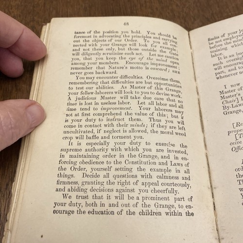 Manual Of Subordinate Granges 1924 Book Patrons of Husbandry - Picture 13 of 17