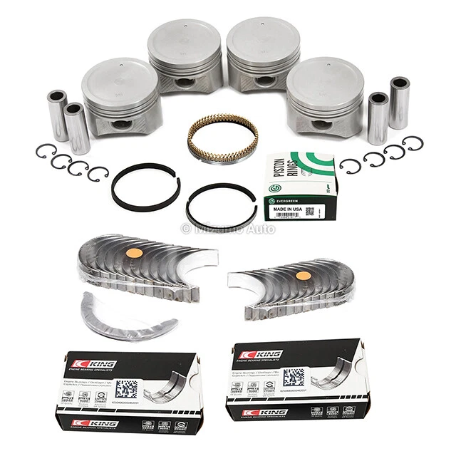 Juego completo de juntas cojinetes de pistones aptos para 91-93 Nissan Sentra Infiniti G20 2.0 SR20DE Foto 3 de 4