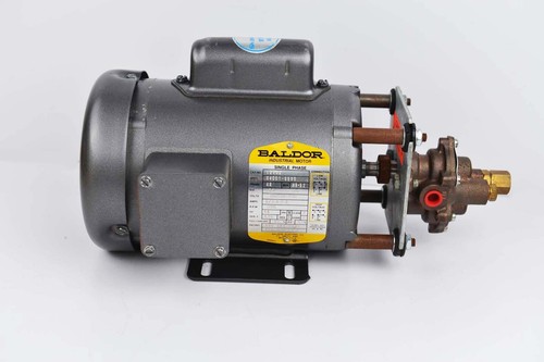 NEW BALDOR L3403 Electric General Purpose Motor + Sherwood hbn21tv - Picture 2 of 10