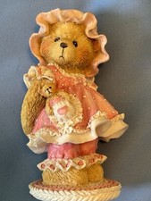 Cherished Teddies 1993 916285 "Holding on To Someone Special Bear Figurine