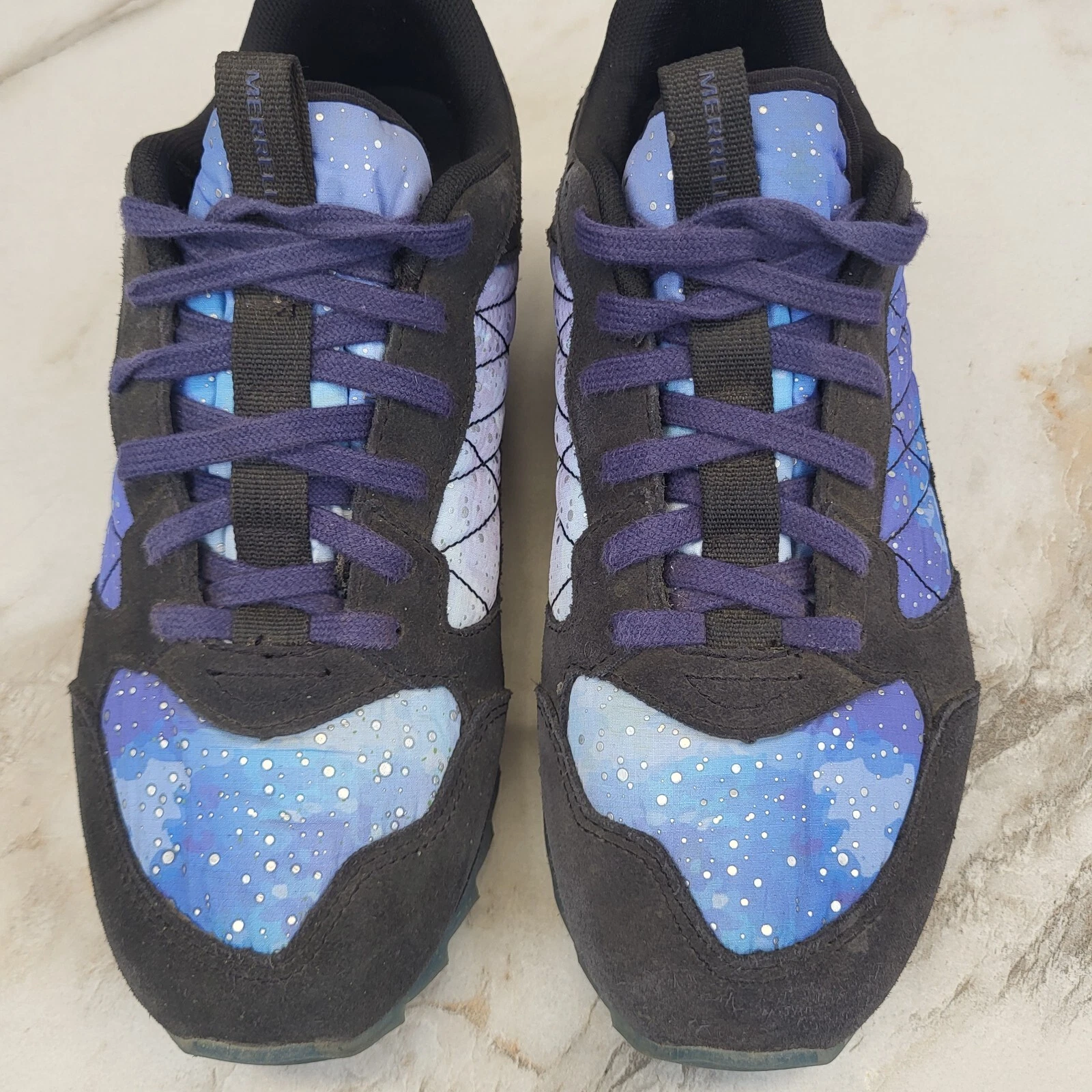merrell night sky suede sneakers blue shoes