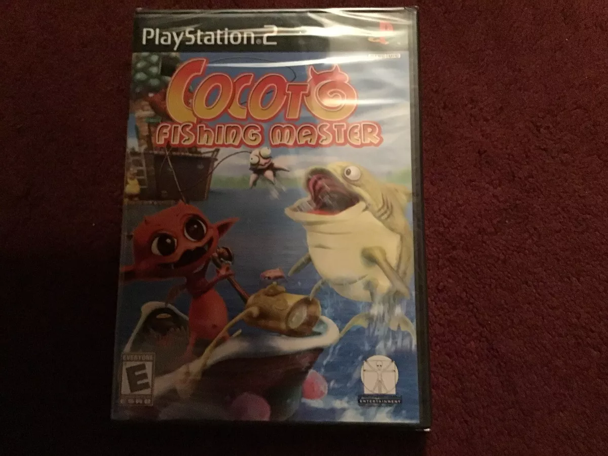 COCOTO FISHING MASTER PS2 FACTORY SEALED!!! **FREE FAST SHIP**