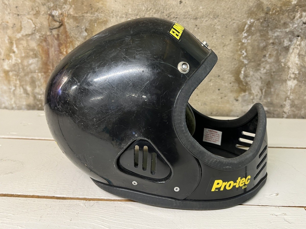 Vintage 1980s PRO TEC BMX ELIMINATOR II HELMET Full Face