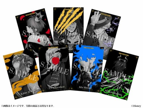 Disney: Twisted-Wonderland Countdown Postcard Book Japanese - Picture 2 of 4