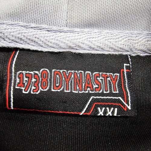 Sudadera con Capucha Michael Jordan Tribute Hombres 2XL 1738 Dynasty #23 Negro Blanco Dorado Pullover - Imagen 10 de 19