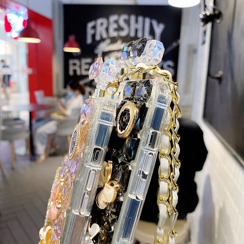 Bling Butterfly Diamond Perfume Bottle Case For iPhone 15 Pro Max 14 13 12 11 XR - Picture 9 of 15