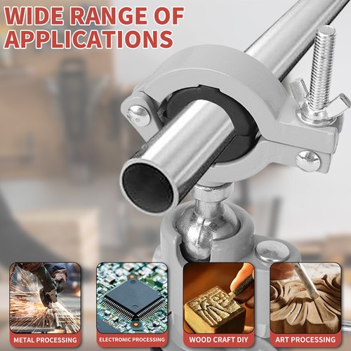 Universal Table Bench Vise 360° Rotating Work Bench Clamp Swivel Clamp 36-43mm - Picture 9 of 9