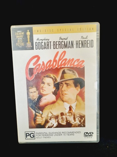 Casablanca & From Here To Eternity DVD Classic Movie Bundle Region 4 - Picture 2 of 5