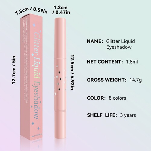 1 Stück Lidschatten Stick Eyeshadow Pen Liquid Eyeshadow Trendy Makeup Tool Club - Bild 37 von 55