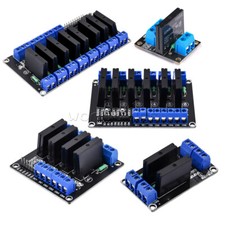 DC5V 1/2/4/6/8 Channel SSR Solid State Relay Module Low Level Relay Module Delay