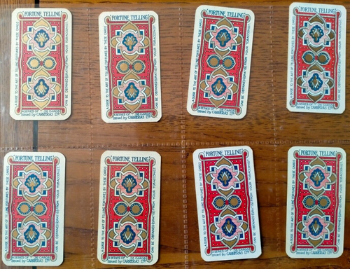 Carreras Fortune Telling (Head Inset) 1926 Full Set of 36 Cards #1 - Picture 9 of 11