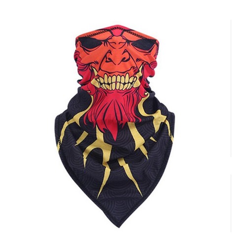 Calavera Cuello Polaina Tubo Protector Solar Transpirable Moto Mascarilla Bandana Bufanda - Imagen 22 de 28