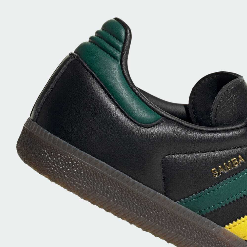 ★Adidas★Samba OG Core Black Collegiate Green★大人気★ adidas Originals Samba OG Core Black/Yellow/College Green