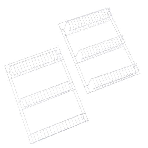 USA NEW 6 Tier Over the Door Pantry Organizer Hanging Storage Rack Kitchen White - Picture 12 of 15