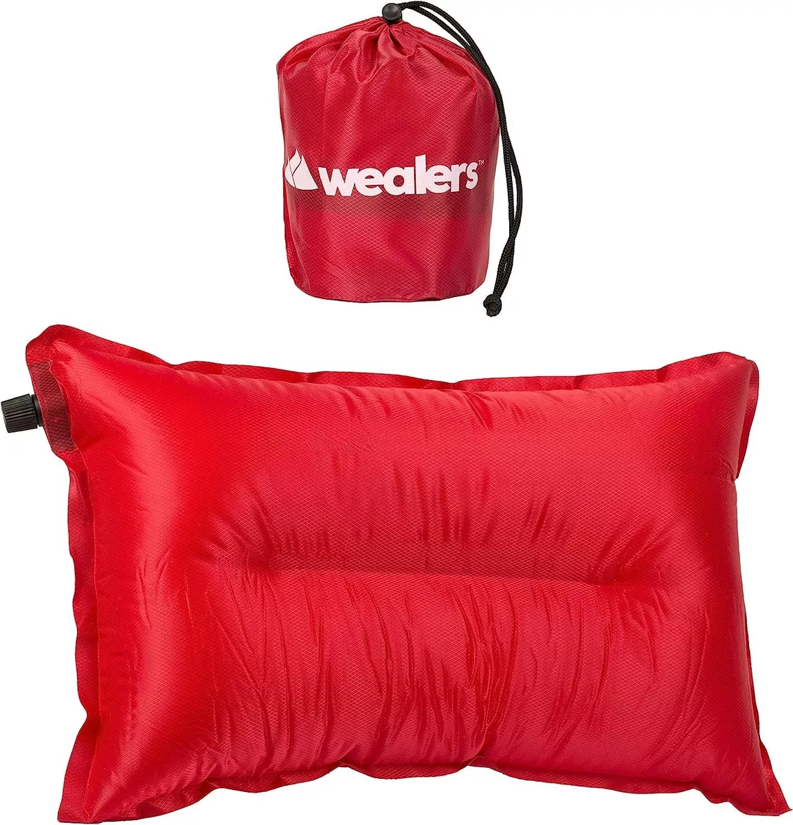 Wealers Automatic Inflatable Air Bed Travel Pillow Cushion Pad for