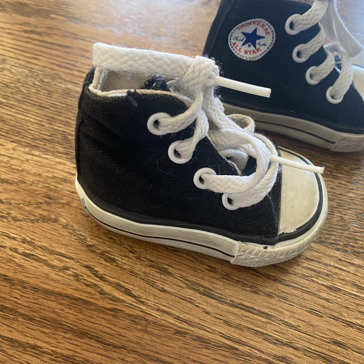 Vintage 80s Kids Baby Toddler Converse Size 2-3 1980s Old School