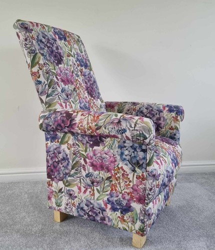 Voyage Maison Fabric Adult Armchairs Accent Floral Small Stags Animals Statement - Picture 31 of 54