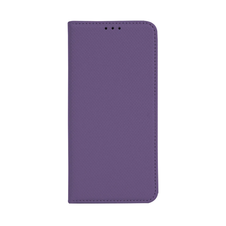 Custodia protettiva a libro per LG K8 2018 / LG K9 Cover Bookstyle Case viola - Immagine 2 di 4