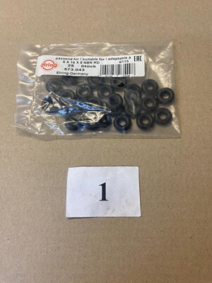 25 x Dichtringe Einspritzventil von ELRING, für AUDI, VW, PORSCHE, FORD