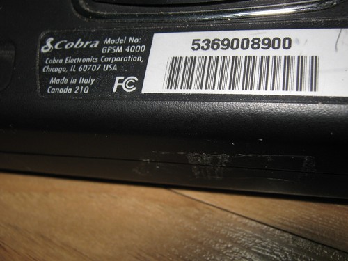 Cobra Nav One GPSM 4000 Navigational System - Picture 4 of 8