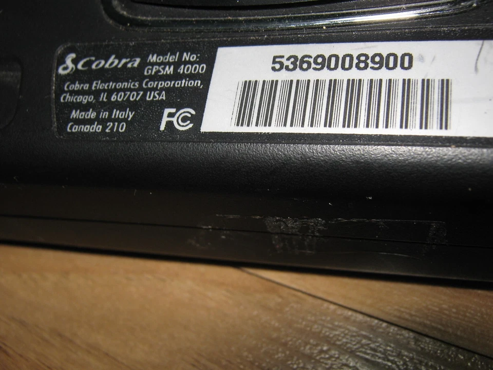 Cobra Nav One GPSM 4000 Navigational System - Image 4 of 4