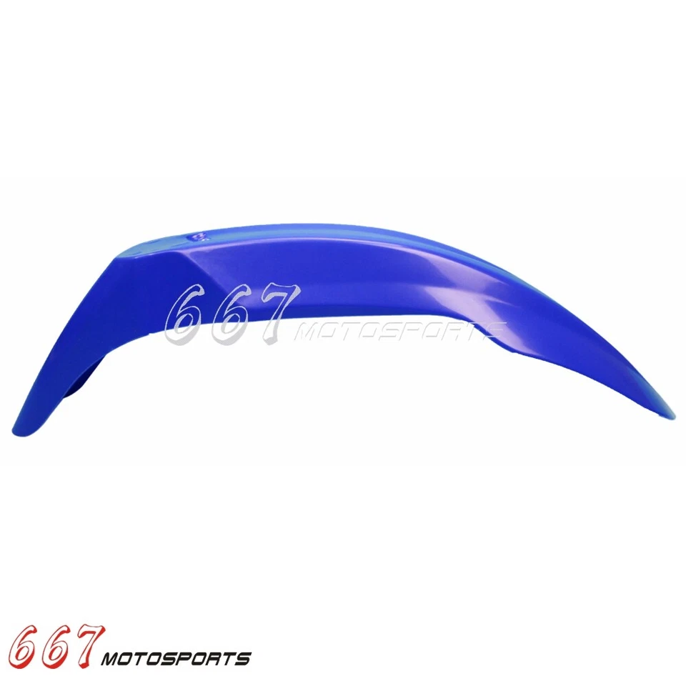 Dirt Bike Front Fender Mudguard Cover For Yamaha YZ WR TTR 110 125 230 250 450 - Image 3 of 4