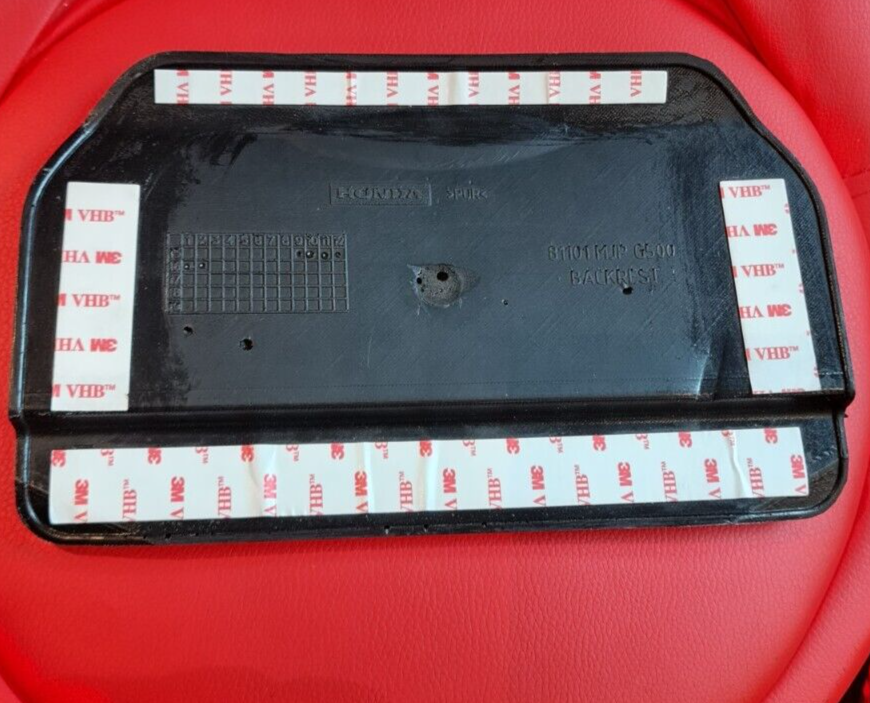 OEM GENUINE HONDA TOP BOX BACKREST PAD BLACK 08F00MJPG50 AFRICA