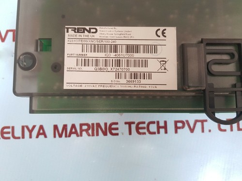 Trend IQ3Xcite/00/Xnc/Ser/100-240 Controller IQ3-4061U7000 - Picture 5 of 5