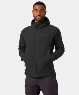 Helly Hansen Men s Cascade Shield Jacket Black Size S - Waterproof and Windproof