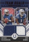 2023 Panini Rookies & Stars Anthony Richardson Josh Downs #TD-AJ
