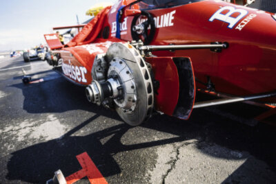 Brake detail on Bobby Rahal's Truesports-entered March 86C C Indy 1986 Photo