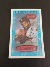 1975 KELLOGG'S 3D GARY MADDOX #37 SAN FRANCISCO  GIANTS CENTERED 