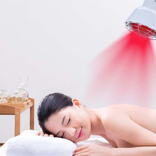 Infrarot Therapie Lampe Wärmelampe Wärmestrahler Rotlichtlampe mit Ständer 275W - Bild 7 von 15