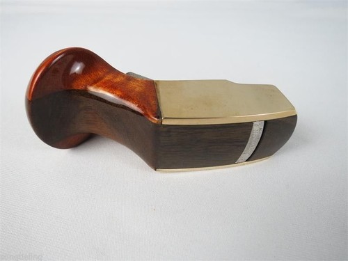 1pcs convex bottom brass wrap blackwood planes 2 1/8" woodworking tool #8662 - Picture 4 of 9