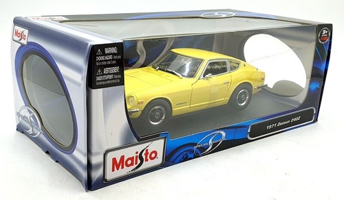 Maisto 1/18 Scale Diecast 31170 - 1971 Datsun 240Z - Yellow - Picture 5 of 5