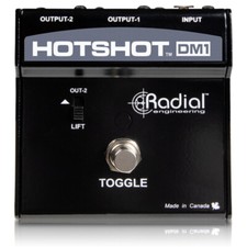 Radial Engineering HotShot DM-1 Dynamic Microphone Output Selector / Mute Switch