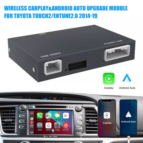 Wireless Carplay Android Auto Retrofit für Toyota Touch2 Entune 2 System 2014-19 - Bild 1 von 12