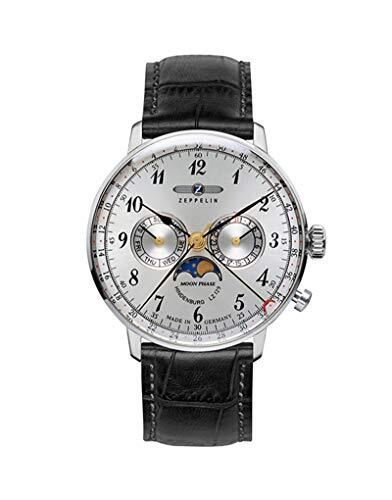 ZEPPELIN Zeppelin Watch 7036-1 Hindenburg reloj de cuarzo para hombre - Imagen 1 de 7