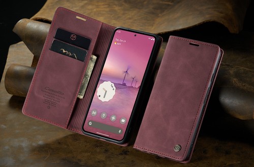 Para Google Pixel 9 Pro XL, Cartera de Cuero Caseme Original Magnética Abatible Estuche Cubierta - Imagen 11 de 29