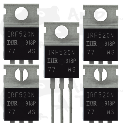 MOSFET IRF520N (9.7A 100V - Logic Level) (Arduino / TTL) - Picture 15 of 18