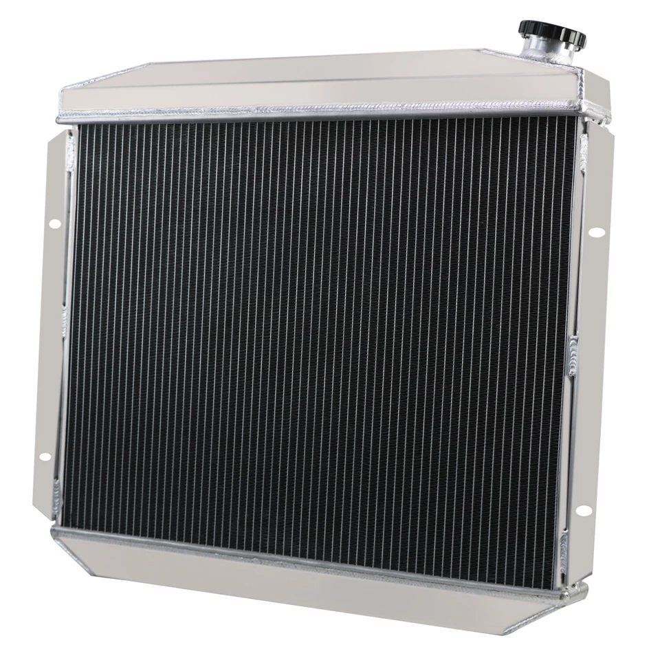 3 Row Radiator+Shroud Fan+Relay Fit 1957-1959 Ford Fairlane Galaxie Skyliner - Image 3 of 4