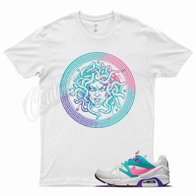 White MEDUSA T Shirt for Nike Air Structure Triax 91 Hyper Pink Teal 90 97  95 | eBay