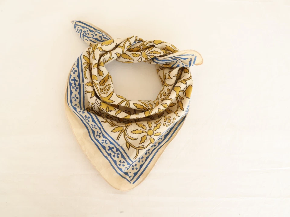 Boho мягкий хлопок бандана богемный стиль хлопок шеи шарф 100% хлопок банданы - Изображение 2 из 4