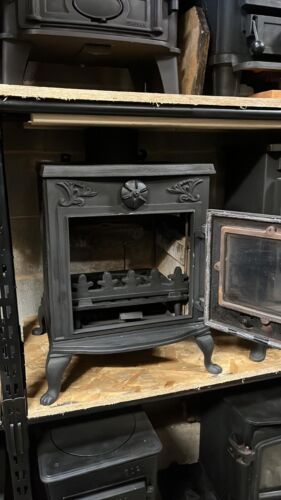 Classic Vintage Cast Iron STOVE 6KW MULTIFUEL, (log,wood+burner), DEFRA, ππ - Picture 3 of 6
