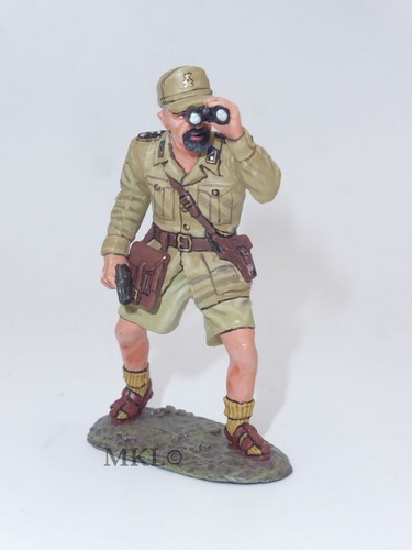 K&C IF015 Fuerzas Italianas 10o Oficial Regente Bersaglieri con Binos, PINTURA ASTILLADA - Imagen 4 de 8