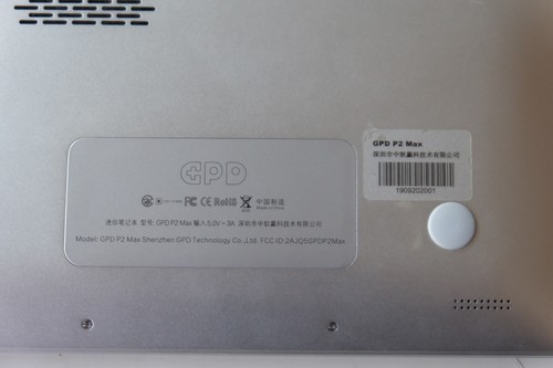 GPD P2 Max Celeron 3965Y 1,50 GHz / 256 SSD / 8 GB / 8,9" Touchscreen - Foto 7 di 7