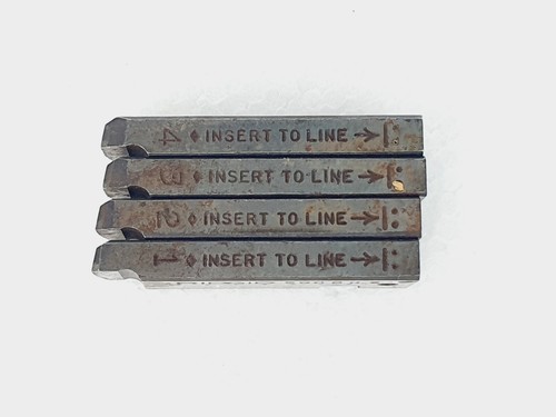 RIDGID 500B Bolt Dies 1/2"-13 UNC, High Speed Chasers For 500B Machine Heads - Picture 4 of 4